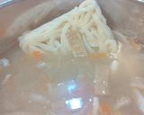 味噌煮込みうどん、７種の具材。作り方7写真