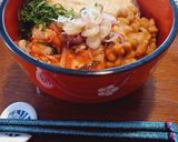納豆キムチの豆腐タレぶっかけ冷やしうどん作り方5写真