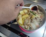 彩り肉じゃがいも作り方4写真