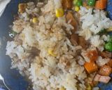 レンジ簡単中華風ロコモコ味オムライス弁当作り方7写真