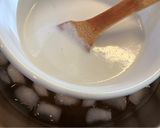 ココナッツ香る白きくらげ入り牛乳寒天作り方5写真