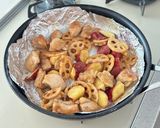 【さつまいも×レンコン】バタぽん照り焼き作り方7写真