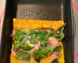 バジルが香るハムチーズ卵焼き（お弁当）作り方5写真