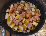 三つ葉たっぷり厚揚げ入り親子丼作り方4写真