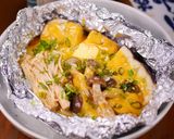 秋なすときのこの🍁バタポンチーズのホイル焼き😋作り方5写真