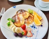 シナモンとナツメグのリコッタパンケーキ🥞作り方5写真