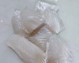 今日の晩御飯！白身魚のフライ作り方1写真