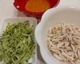 ピリ辛棒々鶏サラダ作り方2写真