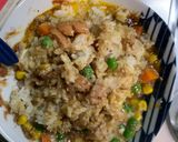 レンジ簡単クリーミーそば飯味炒飯弁当作り方11写真