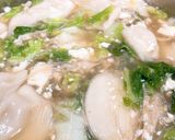水餃子と白菜の春雨スープ作り方4写真