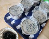 黒豆プリン☆お節の残りで豆乳デザート作り方2写真