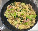 ベーコンとチンゲン菜のあんかけチャーハン作り方6写真
