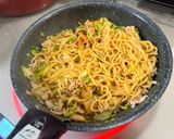 酸っぱいキムチも旨旨!しっとりニラキムチ焼きそば作り方6写真