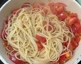 イタリアンパセリとトマトのパスタ作り方9写真
