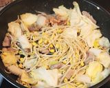 海鮮ホタテバター焼きそば作り方5写真