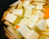 レトルト活用●具だくさん豆腐のみそ汁作り方3写真