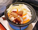 白菜と鶏むね肉のとろ旨鍋作り方3写真
