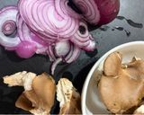 鶏肉粒マスタードの生クリーム煮作り方3写真