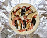 ランチ!ジャンボ椎茸のピザトルティーヤ作り方4写真