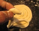 ハンガーを活かして作る手延べうどん作り方10写真