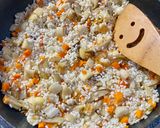 ◎炊飯器で簡単！中華風ちくわおこわ◎作り方3写真