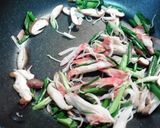 分葱のかに玉みそだれ餡かけ作り方1写真