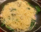 簡単！たらとほうれん草のパスタ作り方8写真