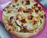 カレー風味ミートピザ作り方7写真