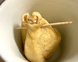 かなり簡単！時短で味浸みひき肉詰め煮作り方10写真