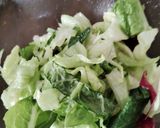 はちみつレモンドレのレタスサラダ作り方3写真