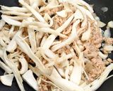 「減らソルト」豆苗とエリンギのツナ炒め作り方4写真