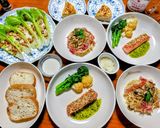 きのこと生ハムのカチョエぺぺ風パスタ作り方6写真