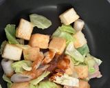 回鍋肉風ランチ丼作り方4写真