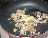 ちんげん菜と舞茸のバター炒め作り方2写真