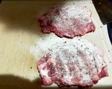 ステーキ風ポークチャップ作り方1写真