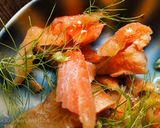 蜂蜜で無限!サーモンのルイベ🐟️道産子デザート化🍯作り方3写真