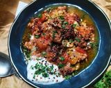 極寒東欧🇧🇾白菜と挽肉のトマト煮ビゴス🍅ベラルーシ作り方4写真