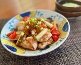 手間いらず★鶏胸肉とトマトのポン酢南蛮作り方7写真
