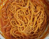 チーズナポリタンハンバーグ作り方13写真