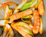 簡単！朝食にもウインナーのナポリタン風作り方3写真