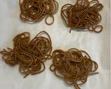 蕎麦のパリパリ揚げ作り方3写真
