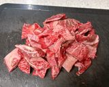 焼き豆腐で♪牛すじ豆腐作り方1写真