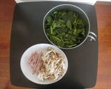 ほうれん草と魚肉ソーセージの中華風炒め作り方3写真