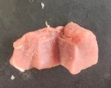 ダイエットにも🐷豚ヒレ肉の梅しそロール作り方2写真