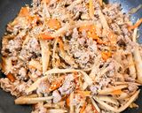 牛肉とごぼうのきんぴら作り方8写真
