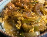 豚きつね他人丼作り方6写真