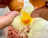 洗いものほぼゼロ♪大葉ハンバーグ作り方1写真