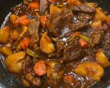 豚肉の赤ワイン煮込み作り方12写真