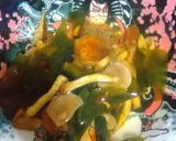 下味付きなめこワカメの味噌汁作り方7写真