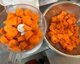 【保育園給食】キャロットドレッシング作り方2写真